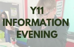 Y10 into Y11 Information Evening