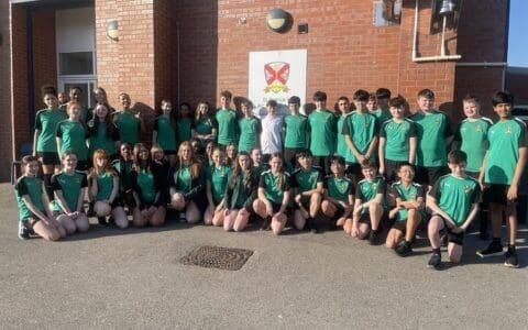 Team Year 9 Running in Solidarity